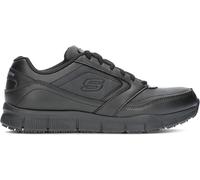 Skechers NAMPA, Sneakers para Hombre, Black Synthetic/Pu, 40 EU