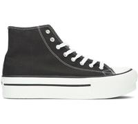 victoria Zapatillas Altas Tribu Lona & Doble Plataforma 1061101 para Niñas Negro 30