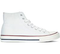 victoria Botín Unisex Tribu Lona & Puntera De Goma 106500 para Adulto Blanco 36