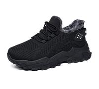 Deportivas Casual Mujer,Zapatillas De Invierno para Mujer Forradas Sin Cordones CáLidas CóModas OrtopéDicas Ligeras Antideslizantes Tipo Minimalistas De CañA Baja Y Forradas