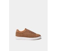 Deportivas con cordones para hombre en nobuk | DALMAU 40 CAMEL