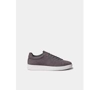 Deportivas con cordones para hombre en nobuk | DALMAU 41 GRIS