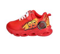 Deportivas Disney con Luces Suela Ligera de EVA - Zapatillas Disney, Cars, Frozen, Stitch y Marvel Cómodas para Niño y Niña, Ligeras, Transpirables y con Velcro