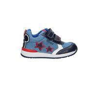 Geox B Rishon Boy B, Primeros Pasos para Bebé Niño, Multicolor (Avio/Red), 22 EU