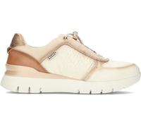 Zapatillas slip on Asturias, piel Mujer Talla 39. Color Blanco