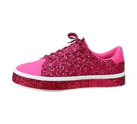 Deportivas Mujer Zapatillas Brillantes Mujer Negras Casual Granate Andar Bota Leopardo Burdeos Zapatos Comodos Vestir Rojas Boda Invitada Fiesta Caminar Rosa Añadir Cuña Sapatos 40 con Plataforma De
