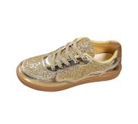 Deportivas Mujer Zapatillas Brillantes Mujer Sneakers Playeras Abotinadas Zapatos De Blancas Zapatilla Negra Beige para Fascitis Plantar Casual Plataforma Comodas Vestir Añadir Plateados Fiesta