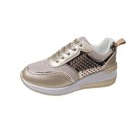 Deportivas Mujer Zapatos Vintage Mujer Zapatillas Abotinadas Sapatos Elegantes De Comodos Azules Casa Novia Boda Negras Vestir Antideslizantes Rojas Leopardo Doradas Hebilla 38 con Cuña 35 Blancas