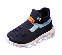 Deportivas Niño - Zapatillas Barefoot Niño Scarpe Da Bambino Decorazione Anatra Scarpe Da Passeggio Leggere A Led Scarpe Da Corsa per Bambini (Blue 23)