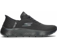 Skechers Go Walk Flex Grand Entry, Zapatillas Mujer, Ribete Textil Negro, 39.5 EU