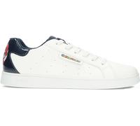 Geox J Eclyper Boy A, Zapatillas Niños, Blanco Navy, 31 EU