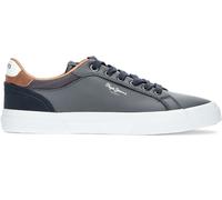 Pepe Jeans Zapatillas de Piel Tribunal De Kenton Marino