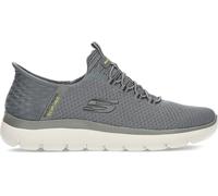 Skechers Hombre Summits High Range Slip-in , Charcoal Mesh/Trim, 47.5 EU