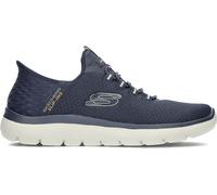 Skechers Hombre Summits High Range Slip-In ENTRENADOR, Navy Mesh/Trim, 47.5 EU