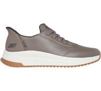 Skechers Bobs Squad 4 Direct Step, Zapatillas Hombre, Taupe PU, 46 EU