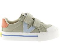 victoria Basket Unisex Tribu Lona & Piezas En Contraste & Tiras Adherentes 1065189 para Niños Kaki 28
