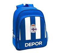 Deportivo La Coruña - Mochila Safta Escolar Infantil, 270x100x330mm