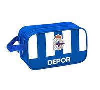 Deportivo La Coruña - Mochila Safta Escolar Infantil Grande, 260x125x150mm