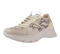 Deportivo Piel y Rejilla Print Animal y Elasticos Mujer Blanco para: Mujer Color: Blanco Talla: 38