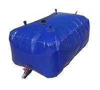 Deposito Agua 500 600 1000 1500 3000 Litros Exterior Bolsa de Agua Flexible Bolsa de Agua de Gran Capacidad Bolsa de Almacenamiento de Agua Al Aire Libre PortáTil Grande Gruesa Plegable Coche Flexible