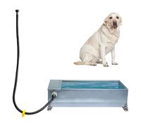Depósito automático de agua para ganado de acero inoxidable con válvula flotante para caballos, cabras, cerdos, perros, ovejas