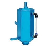 Depósito Auxiliar Agua Para Radiador Refrigerante Universal Automóvil Depósito Recuperación Depósito Desbordamiento Refrigerante Depósito Refrigerante Para Autopartes Enfriador de Radiador moto(Blue)