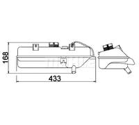 Depósito compensación, refrigerante blanco CRT 16 000S MAHLE para PEUGEOT