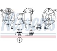 Depósito compensación, refrigerante NISSENS 996201 para GLC (X253) 2 2020-2022