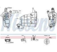 Depósito compensación, refrigerante NISSENS 996301 para A5 (8T3) 3 2007-2012