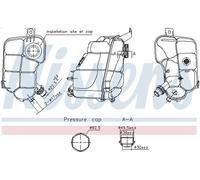 Depósito compensación, refrigerante NISSENS 996337 para S-MAX (WA6) 2 2006-