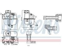 NISSENS 996266 Depósito compensación, refrigerante