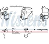 NISSENS Vaso de expansión, refrigerante para FORD: S-Max, Galaxy, Mondeo (Ref: 996294)