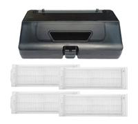 Depósito de agua 2 en 1 compatible con XiaoMi Mijia S10 S12 B106GL Robot VIOMI V2 / V3 /Mop 2S / Mop Pro STYJ02YM / 3CRobot Aspiradoras Accesorios