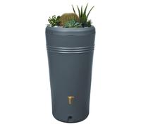 Depósito De Agua 230L Con Plato Para Plantas Barril De Agua De Lluvia