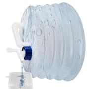Depósito de agua con grifo, 5 L, ahorra espacio, jarra con grifo | Bidón de agua plegable para exterior, mochilero, pesca, caza, ciclismo, supervivencia, picnic y autocaravana