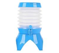 Depósito de agua, contenedor plegable, ahorro de espacio, uso al aire libre, fácil de usar, desmontable, fácil manejo, dispensador de ahorro de espacio con asa para actividades al aire libre