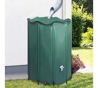 Depósito de agua de lluvia plegable con espita 1250 L