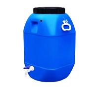 Depósito de Agua de plástico Apto para Uso alimentario: un depósito de Agua de Lluvia para Acampar con Grifo, preparación Ante emergencias, Viajes, Aventuras al Aire Libre y