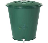 DEPOSITO DE Agua de Polipropileno 200 litros para Agua de Lluvia. Incluye tapadera. Diámetro 77 cm, Alto 80 cm