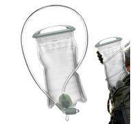 Depósito De Agua Depósito De Hidratación 1,5 L para Correr con Tubo | Reservorio Agua Camping Para Mujeres Hombres Senderistas Campistas Pescadores Corredores