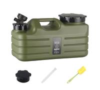 Depósito de agua - Dispensador de bebidas portátil | Dispensador de contenedores de agua de 5 litros con grifo | Soporte ligero para bebidas para camping, senderismo, actividades al aire libre, uso