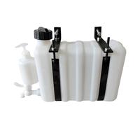 Depósito de agua dulce - Contenedor de agua para acampar con grifo, jarra de almacenamiento de agua portátil 9 l | Portaagua utilitaria con grifo, recipiente de compacto y ligero sin BPA para