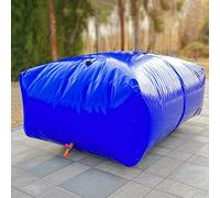 Depósito de agua flexible para camión, capacidad de 5000 litros, tanque de almacenamiento de agua para agricultura y riego de jardín, depósito de agua duradero para paddocks 75L/100L/500L/6000L