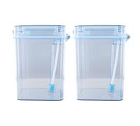 Depósito de agua limpia de repuesto para ECOVACS para Deebot X1 X1 Turbo para T10 para T10 Turbo para robot aspirador T20, hecho de plástico PE y adecuado para tiempos de limpieza prolongados (paquete