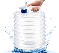 Depósito de agua para almacenamiento, 5 L, plegable, a prueba de fugas, ahorra espacio con