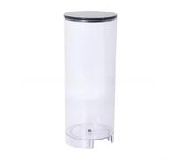 Depósito de agua para cafetera de 17 litros con tapa negra, depósito de plástico transparente, parte de repuesto, cuerpo blanco, se adapta a accesorios de cocina estándar para preparación casera