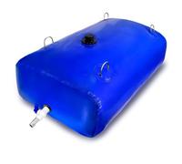 Depósito De Agua Plegable Con Válvula, Bolsa Portátil De Gran Capacidad Para Recogida De Agua De Lluvia, Camping, Autocaravana Y Reserva De Agua De Emergencia,1000L