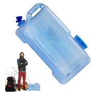 Depósito de Agua portátil para Acampada con Grifo: depósito de Agua Resistente de 10 cm de diámetro y máxima protección para tu Familia contra contaminantes. Su de Bloqueo Seguro Garantiza