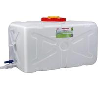 Depósito de agua portátil para exteriores de 25L/50L/75L/100L/150L/200L/300L - Contenedor de plástico grueso pesado para camping, senderismo, suministro de agua Emerncy y uso doméstico
