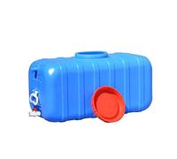 Depósito de Agua Potable Tanque De Agua Con Grifo Horizontal Cubo De Almacenamiento De Agua De Gran Capacidad Para El Hogar Contenedor De Agua Multifunción Para Cámping Excursionismo Caza Al Aire Libr